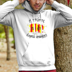 "SENTIMENT" Dessuadora UNISEX amb caputxa