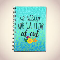 "FLOR CUL" Llibreta A5
