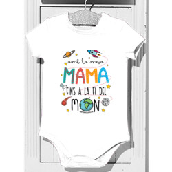 "AMB LA MEVA MAMA FINS A LA FI DEL MÓN" Body bebè