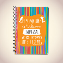 "IDIOMA UNIVERSAL" Llibreta A5