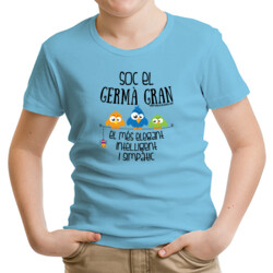 "SOC EL GERMÀ GRAN" Samarreta NENS/NENES m/curta