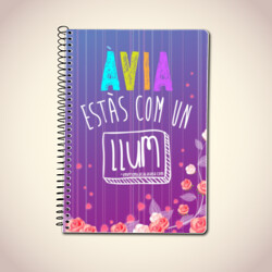 "LLUM àvia" Llibreta A5