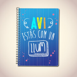 "LLUM avi" Llibreta A5
