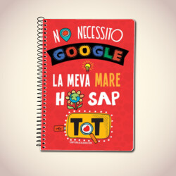 "GOOGLE mare" Llibreta A5