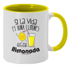 "LLIMONES" Tassa color interior