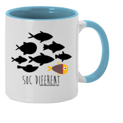 "SOC DIFERENT" Tassa color interior