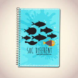 "SOC DIFERENT" Llibreta A5