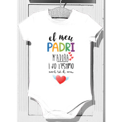"PADRI ADORA" Body bebè