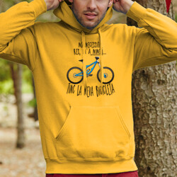 "BICI DESCENS" Dessuadora UNISEX amb caputxa