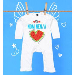 "HE NASCUT PER TRENCAR CORS - PERSONALITZABLE" Pijama m/llarga