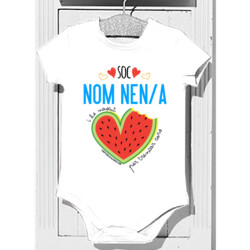 "HE NASCUT PER TRENCAR CORS" Body nadó PERSONALITZABLE