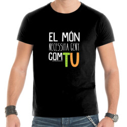 "COM TU" Samarreta Home m/curta