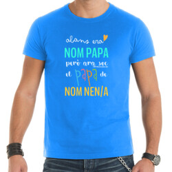 "ABANS papa" Samarreta Home m/curta PERSONALITZABLE