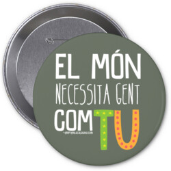 "COM TU" Xapes rodones diferents mides