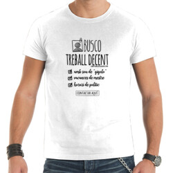 "TREBALL" Samarreta Home m/curta