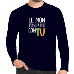 "COM TU" Samarreta home m/llarga
