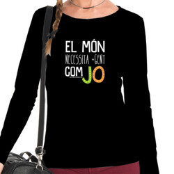 "COM JO" Samarreta Dona m/llarga