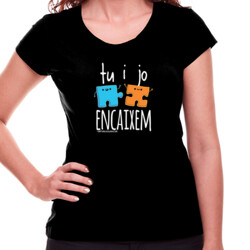 "ENCAIXEM" Samarreta dona m/curta
