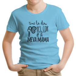"CLAU MAMA" Samarreta nens i nenes m/curta
