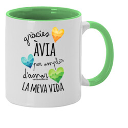 "OMPLIR àvia" Tassa color interior