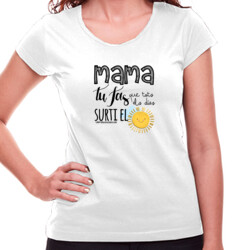 "SOL" Samarreta Dona M/CURTA