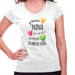 "NINA" Samarreta dona m/curta