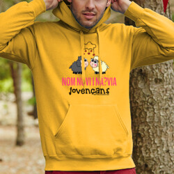 "JOVENÇANS personalitzable" Dessuadora UNISEX amb caputxa