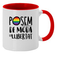 "LLIBERTAT" Tassa color interior