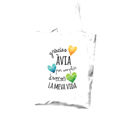 "OMPLIR àvia" Bossa TOTE cotó