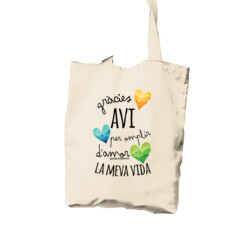 "OMPLIR avi" Bossa TOTE cotó