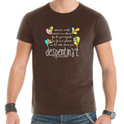 "DESPENTINA'T" Samarreta Home m/curta