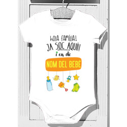 "FAMILIA JA SOC AQUÍ" body PERSONALITZAT nadó