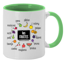 "LES FRUITES" Tassa color interior