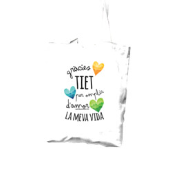 "GRÀCIES TIET" Bossa cotó