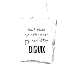 PERSONALITZA aquesta bossa de cotó amb el teu dibuix o foto