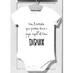 PERSONALITZA aquest bodi amb el teu dibuix o foto