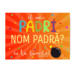 "EL MEU PADRÍ ÉS LA BOMBA Personalitzat" Puzle de 96 peces