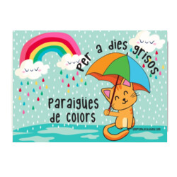 "PER A DIES GRISOS PARAIGÜES DE COLORS" Puzle de 96 peces