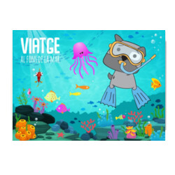 "VIATGE AL FONS DE LA MAR" Puzle de 96 peces