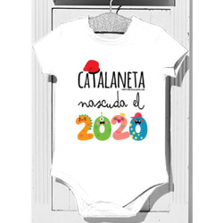 "CATALANETA NASCUDA EL 2020" Body bebè