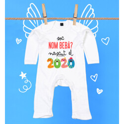 "NASCUT EL 2020 - PERSONALITZABLE" Pijama nadó