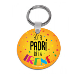 "CLAUER PADRÍ IRENE" Clauer rodó 63mm PERSONALITZAT