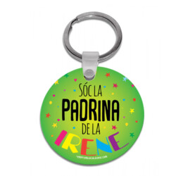 "CLAUER PADRINA IRENE" Clauer rodó 63mm PERSONALITZAT