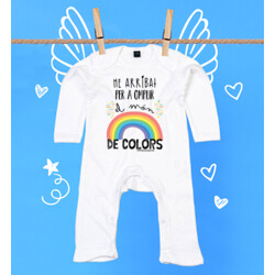 "HE ARRIBAT PER A OMPLIR EL MÓN DE COLORS" Pijama nadó