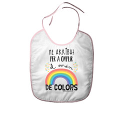"HE ARRIBAT PER A OMPLIR EL MÓN DE COLORS" Pitet nadó