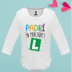 "PADRÍ EN PRÀCTIQUES" body nadó màniga llarga