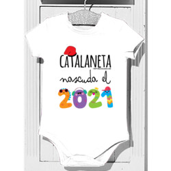 "CATALANETA NASCUDA EL 2021" Body bebè