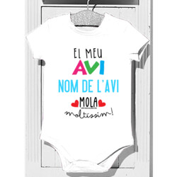 "EL MEU AVI MOLA MOLTÍSSIM" body nadó PERSONALITZAT