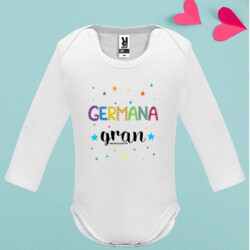 "GERMANA GRAN" body nadó màniga llarga