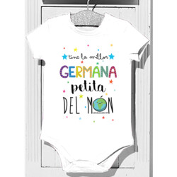 "TINC LA MILLOR GERMANA PETITA DEL MÓN" body nadó